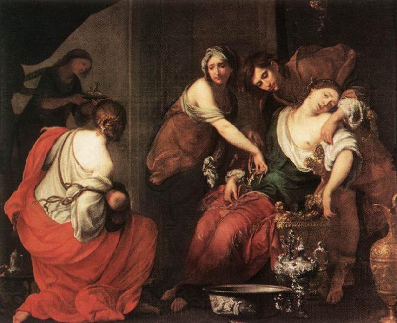FURINI, Francesco The Birth of Rachel dgs Norge oil painting art